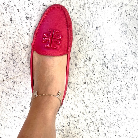 Tory Burch Lowell 2 Driver Tumbled Leather flats - Picture 7 of 7